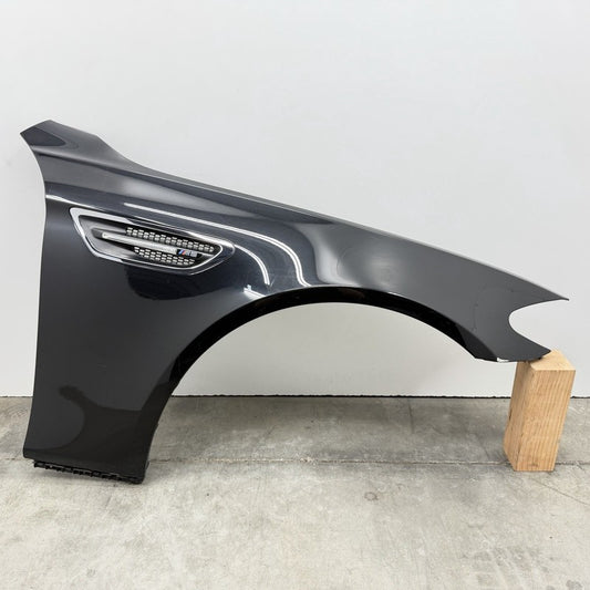 12-16 BMW M5 F10 Passenger Right Front Fender Panel Black Sapphire OEM