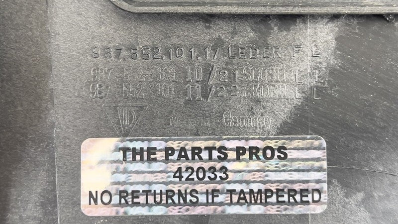 S1080350044 05-08 PORSCHE BOXSTER CAYMAN 987 DASHBOARD INSTRUMENT PANEL COVER TERRACOTTA OEM