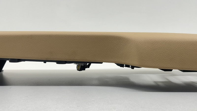 970 612 576 00 / 97061257600 10-16 PORSCHE PANAMERA REAR CENTER CONSOLE TRIM COVER PANEL LUXOR BEIGE OEM