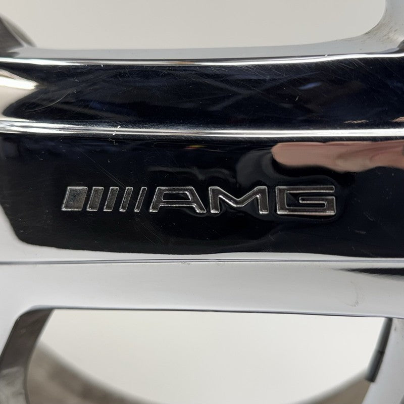 A 221 401 2502 /  A2214012502 07-13 Mercedes W216 W221 CL S Class AMG Rear Wheel Rim 20x9.5 Chrome Factory OEM