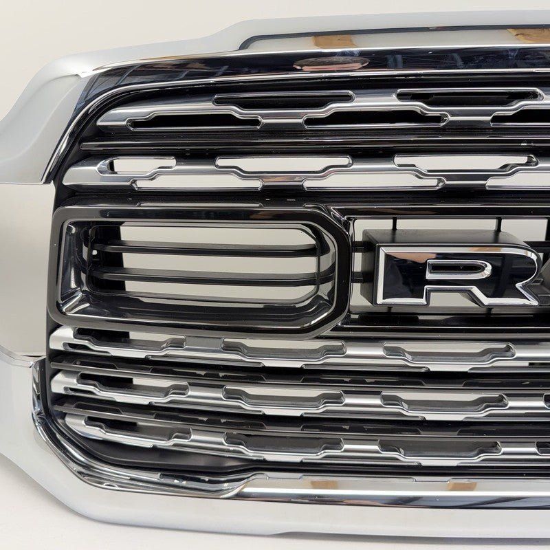 19-24 Ram 2500 3500 4500 5500 Limited Front Upper Grille Grill Chrome 
