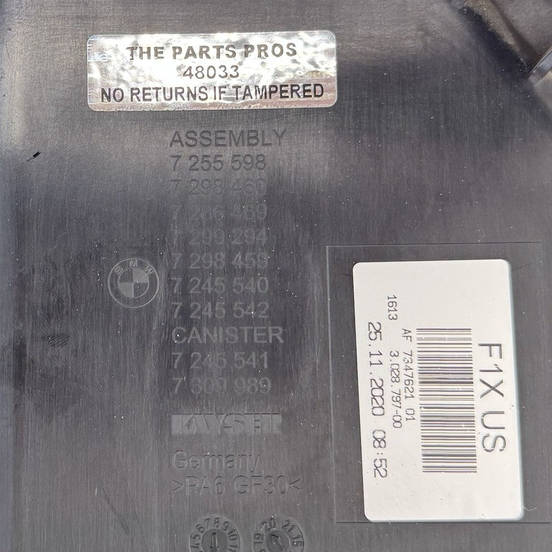 7 347 621 / 7347621 12-16 BMW M5 F10 Fuel Evap Vapor Charcoal Emission Canister OEM