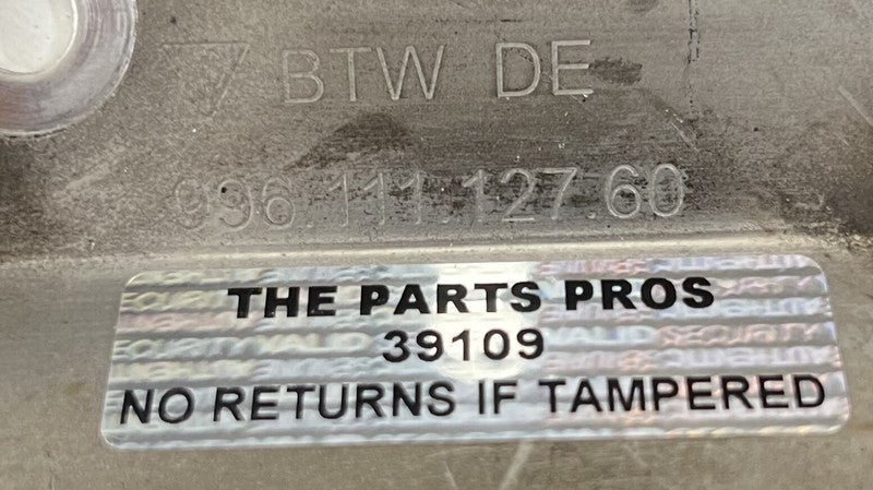 996.111.127.60 / 996 111 127 60 / 99611112760 02-08 PORSCHE 911 996 997 DRIVER LEFT REAR EXHAUST MUFFLER SUPPORT BRACKET