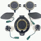 84837428 / 8483 7428 22-24 CADILLAC CT4 V BLACKWING SPEAKER TWEETER SET WITH AMPLIFIER AMP MODULE OEM