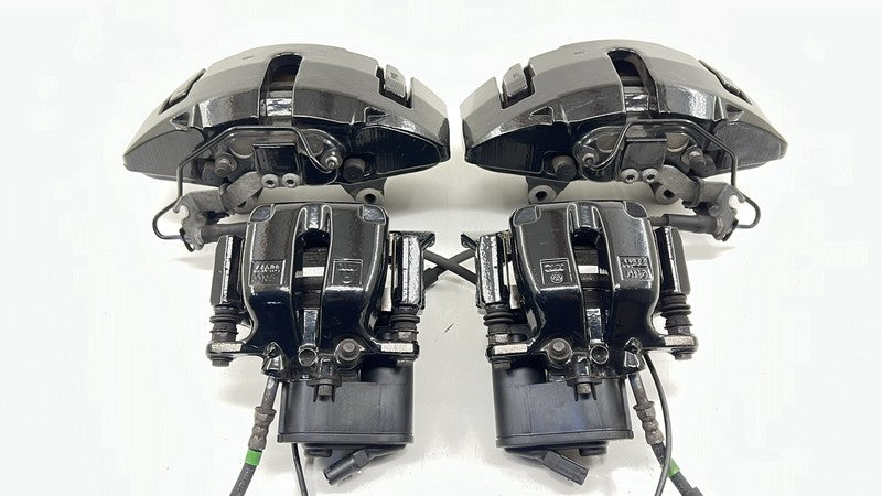 7.228.0434 / 7 228 0434 / 72280434 13-18 BENTLEY FLYING SPUR FRONT & REAR CALIPER BRAKE SET BLACK OEM