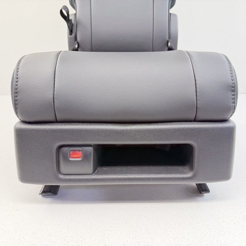 23-25 Honda Pilot Rear 2nd Row Middle Booster Seat Leather Black OEM