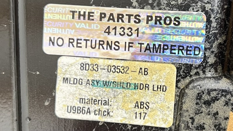 8D33-03532-AB / 8D33 03532 AB / 8D3303532AB 07-17 ASTON MARTIN VANTAGE OVERHEAD ROOF HEADLINER HEADLINING ALCANTARA SET 