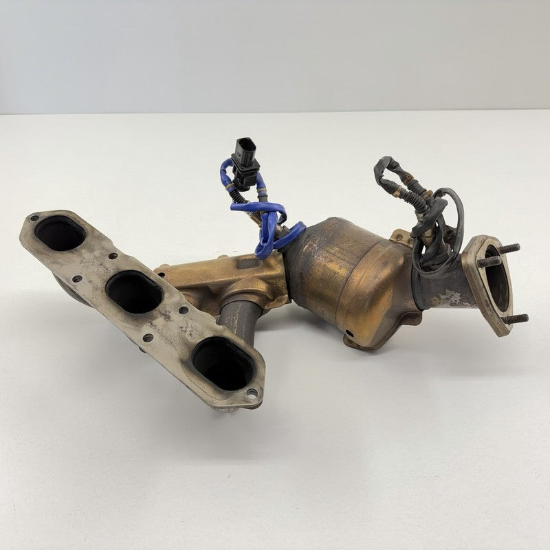 06-08 Porsche Boxster Cayman S 987 3.4L Exhaust Manifold With O2 Sensor Set OEM