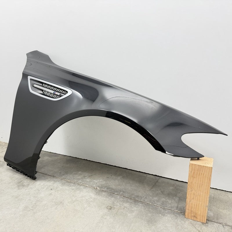 12-16 BMW M5 F10 Passenger Right Front Fender Panel Black Sapphire OEM