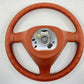6020578 05-08 PORSCHE BOXSTER CAYMAN 987 STEERING WHEEL WITH WHEEL AIRBAG TERRACOTTA OEM