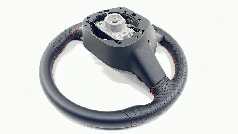 77901-T20-H020A / 77901 T20 H020A / 77901T20H020A 2024 ACURA INTEGRA TYPE S STEERING WHEEL LEATHER BLACK WITH RED STITCH