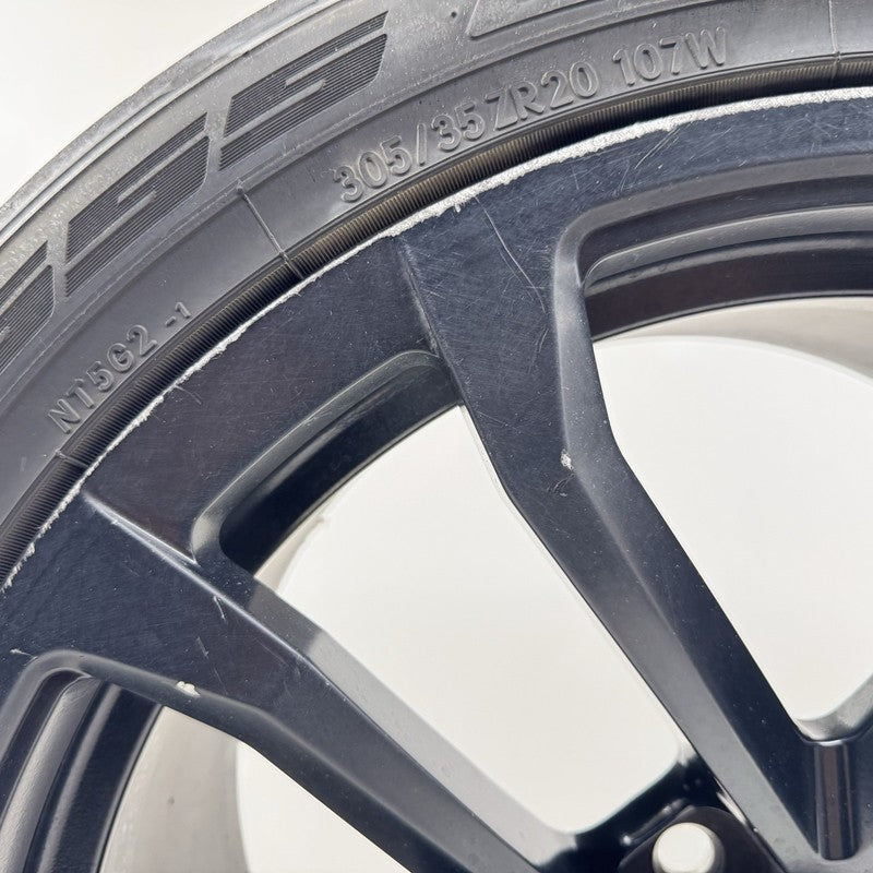 22798742 12-15 Chevrolet Camaro ZL1 Rear Wheel Rim W/ Tire 20x11 +43 Offset Factory OEM