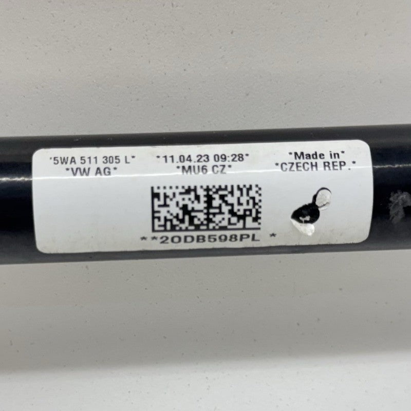 5WA-511-305 / 5WA 511 305 / 5WA511305 22-25 VOLKSWAGEN GOLF R MK8 REAR SUBFRAME CROSSMEMBER CRADLE WITH SWAY BAR OEM