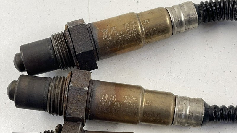 06D 906 265 / 06D906265 08-15 AUDI R8 V10 AIR FUEL RATIO EXHAUST OXYGEN O2 SENSOR SET OF 4 OEM