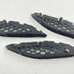 670028905 14-22 MASERATI GHIBLI RIGHT FRONT FENDER AIR VENT GRILLE COVER TRIM SET OF 3 OEM