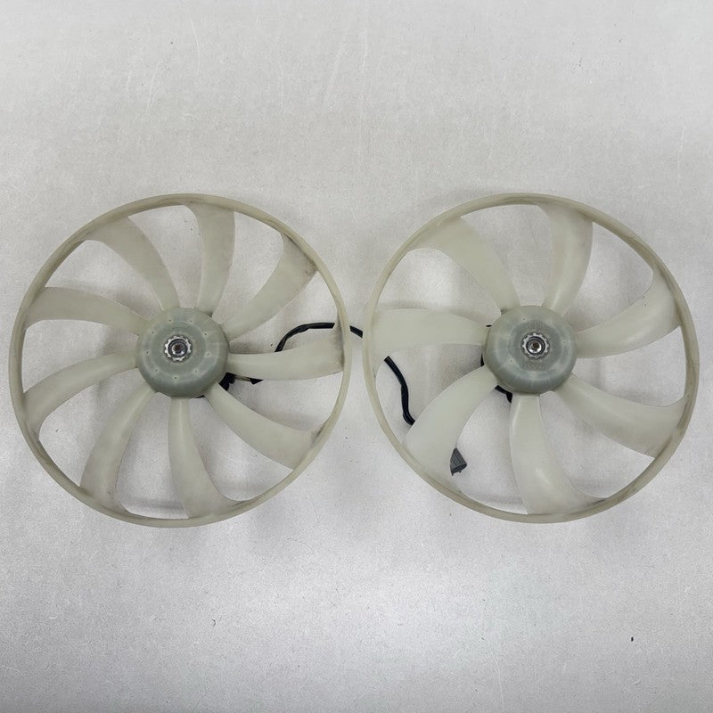 16363-0H010 / 16363 0H010 / 163630H010 12-17 TOYOTA CAMRY RADIATOR FAN COOLING MOTOR WITH FAN BLADE PAIR OEM