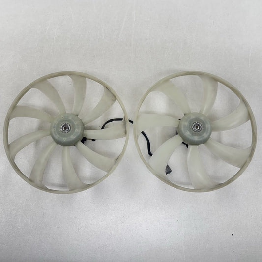 16363-0H010 / 16363 0H010 / 163630H010 12-17 TOYOTA CAMRY RADIATOR FAN COOLING MOTOR WITH FAN BLADE PAIR OEM