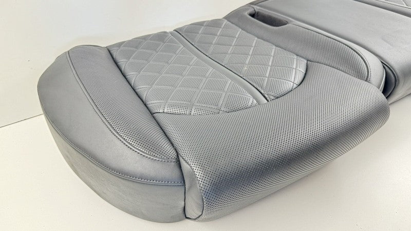 11-18 AUDI A8L REAR BOTTOM LOWER SEAT CUSHION BENCH COVER BLACK OEM