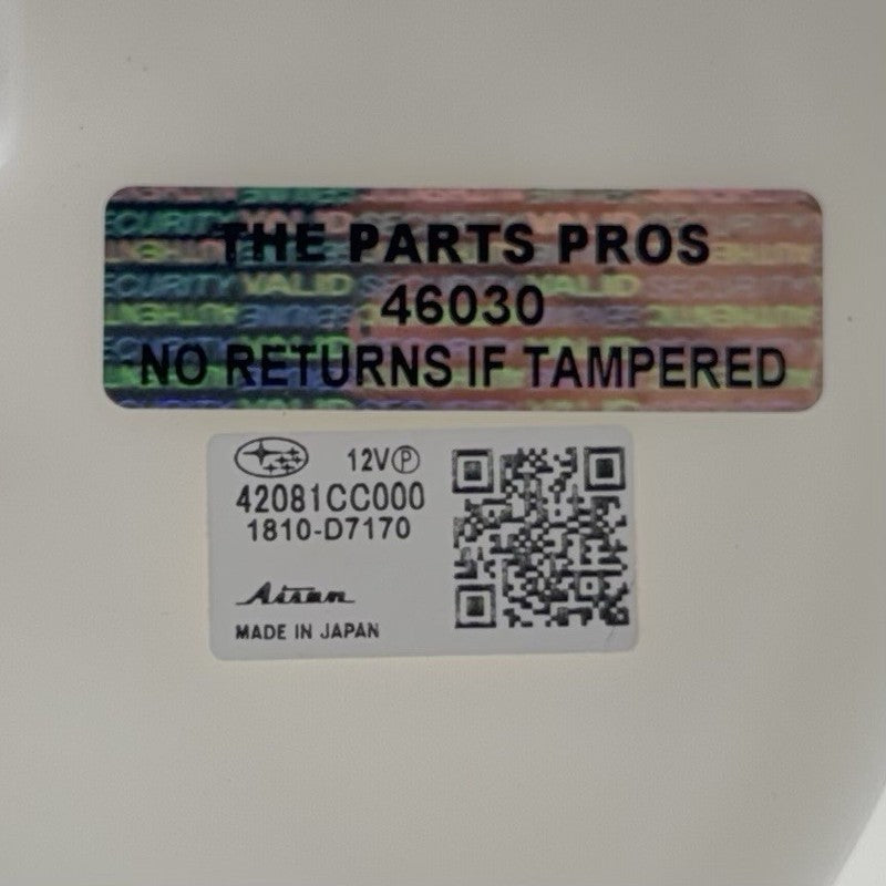 42021CC010 22-25 TOYOTA GR86 2.4L GAS TANK FUEL PUMP SENDING UNIT PAIR 42021CC010 OEM