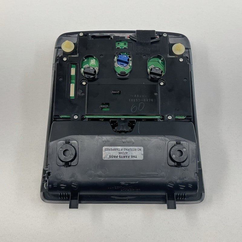 08-14 Lexus IS F Front Overhead Console Dome Light Control Panel OEM