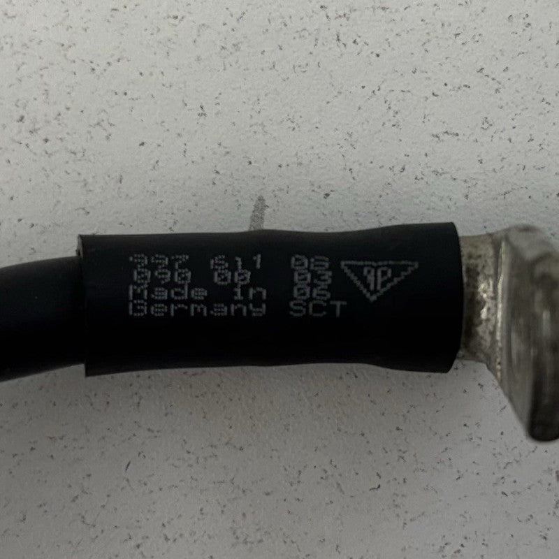 997 611 08 / 99761108 05-12 Porsche 911 997 Boxster Cayman 987 Negative Battery Wire Cable OEM