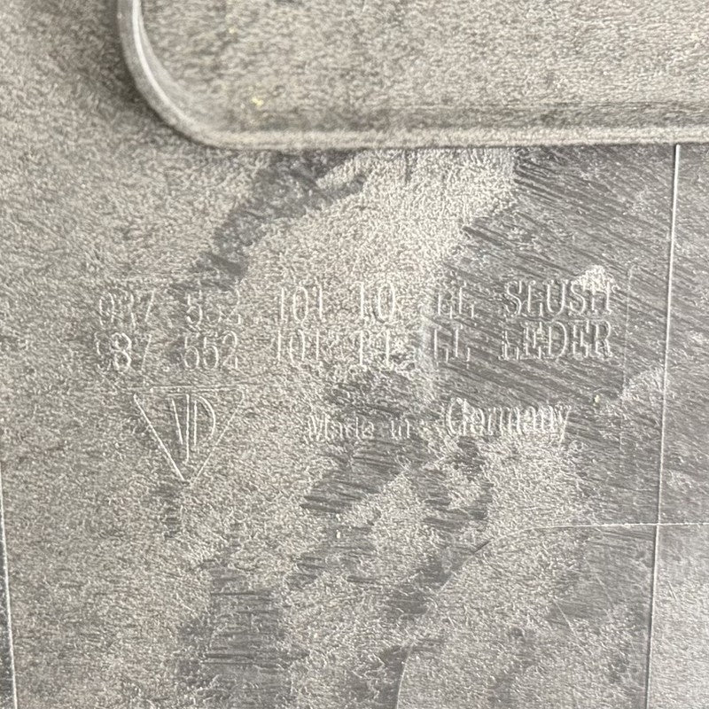 987.552.301.01 / 987 552 301 01 / 98755230101 05-08 Porsche Boxster Cayman 987 Dashboard Instrument Panel Cover Black OE