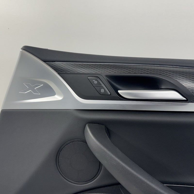 18-24 BMW G01 X3 Passenger Right Front Door Panel Interior Trim Black 