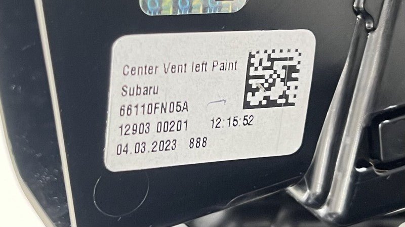 66110FN05A 24-25 SUBARU CROSSTREK CENTER DASH DISPLAY SCREEN RADIO SURROUND BEZEL TRIM OEM