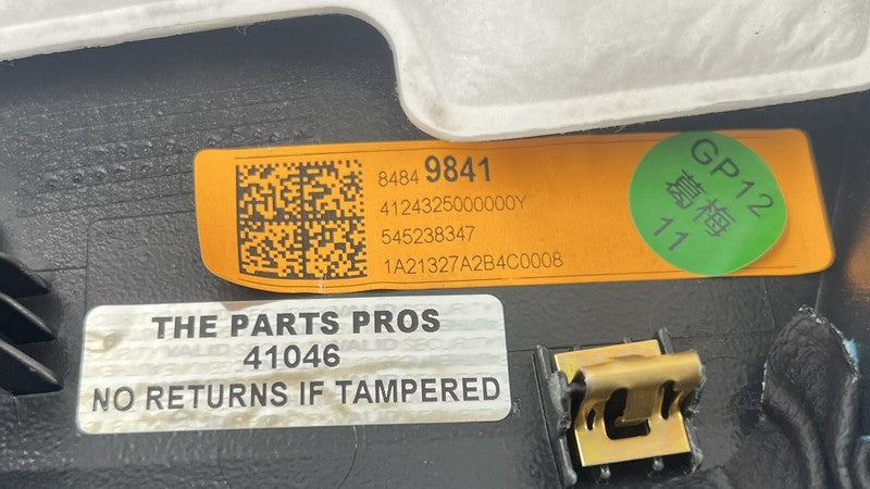 84849841 / 8484 9841 22-24 Cadillac CT4 V Blackwing Dashboard Panel Cover Trim W/ Airbag Air Bag OEM