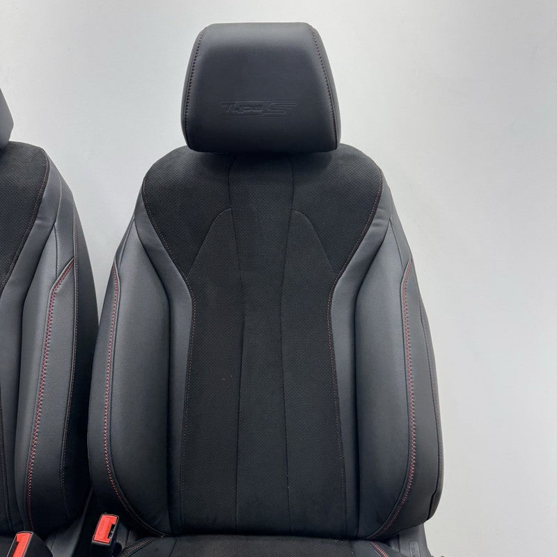 24-25 Acura Integra Type S Front Bucket Seat Pair Power Leather Suede OEM *NOTE*