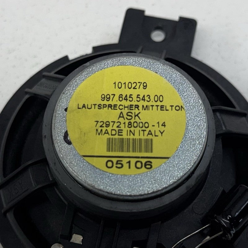 997 645 553 00 / 99764555300 05-12 Porsche 911 997 Boxster Cayman 987 Tweeter Speaker Audio Sound Set OEM