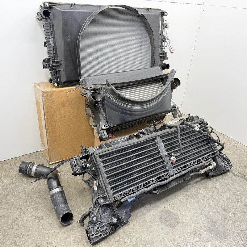 19-24 Ram 4500 5500 6.7L Radiator Support W/ Radiator Shutter Fan Asse