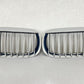 7 077 935 / 7077935 06-10 BMW M6 E63 E64 LEFT & RIGHT FRONT UPPER BUMPER KIDNEY GRILL TRIM PAIR OEM