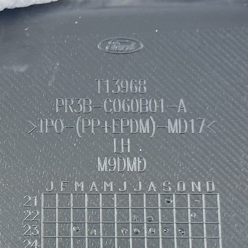 090494017 24-25 FORD MUSTANG GT DRIVER LEFT DOOR PANEL INTERIOR COVER TRIM LEATHER OEM