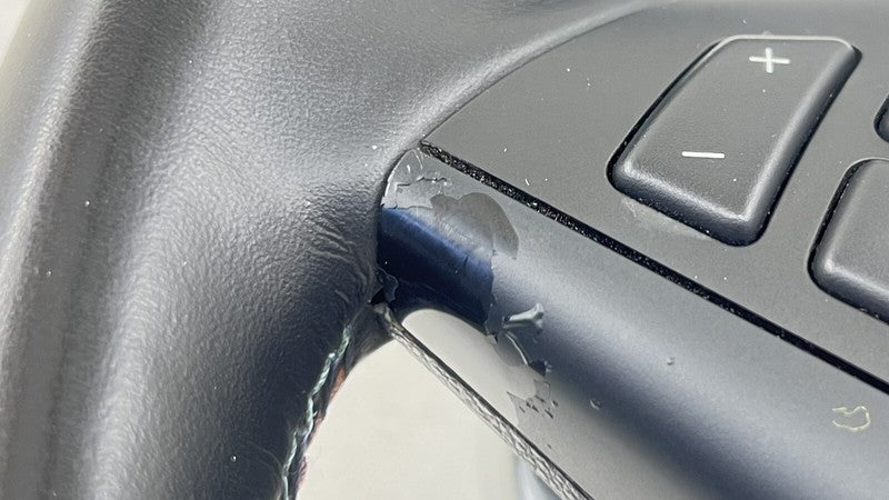 06-10 BMW M6 E63 E64 DRIVER STEERING WHEEL WITH PADDLE SHIFTERS LEATHER OEM