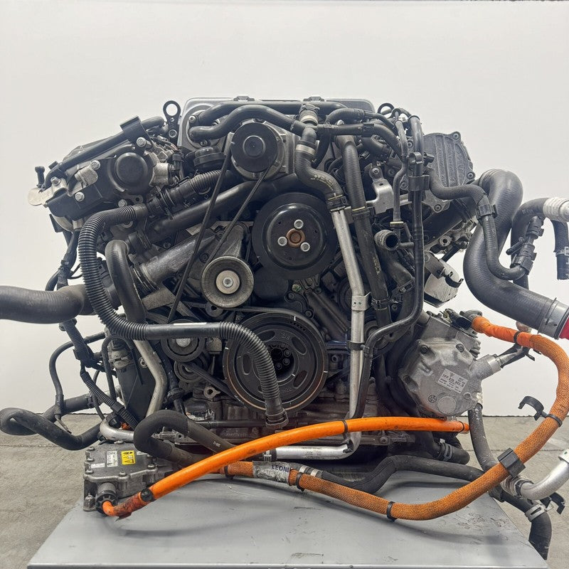 12-16 Porsche Panamera Hybrid 3.0L V6 Complete Engine Supercharged 57K Miles OEM