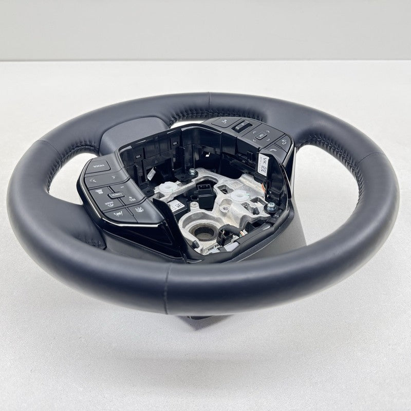 864A1-47010 / 864A1 47010 / 864A147010 23-25 TOYOTA PRIUS DRIVER STEERING WHEEL LEATHER BLACK OEM