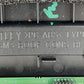 3W5 868 069 / 3W5868069 13-18 BENTLEY FLYING SPUR REAR OVERHEAD CONSOLE DOME LIGHT CONTROL PANEL OEM