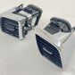 970.552.142.03 / 970 552 142 03 / 97055214203 10-16 PORSCHE PANAMERA FRONT LEFT AND RIGHT DASH AIR VENT GRILL TRIM SET O