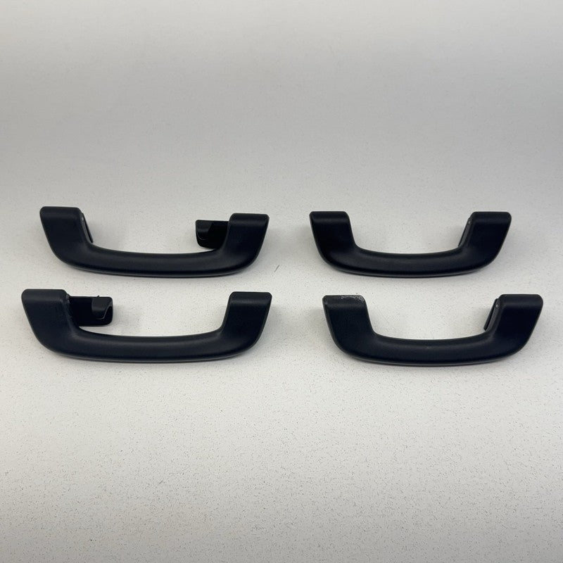 11-16 BMW M5 528 535 550 F10 Interior Headliner Roof Grab Handle Set Black OEM