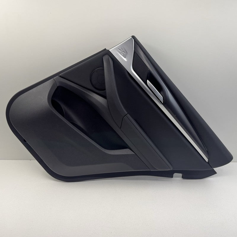 18-24 BMW G01 X3 Passenger Right Rear Door Panel Interior Trim Black O