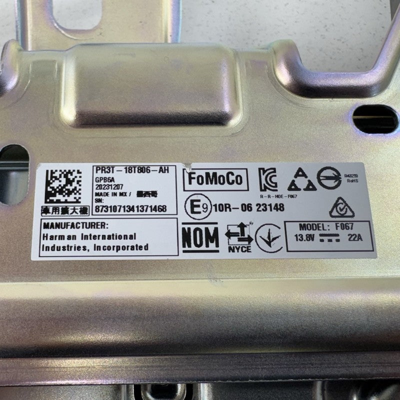 PR3T 18T806 AH / PR3T18T806AH 24-26 Ford Mustang Radio Audio Sound Amplifier Amp PR3T-18T806-AH OEM