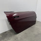 07-17 ASTON MARTIN VANTAGE PASSENGER RIGHT DOOR SHELL MERLOT RED OEM
