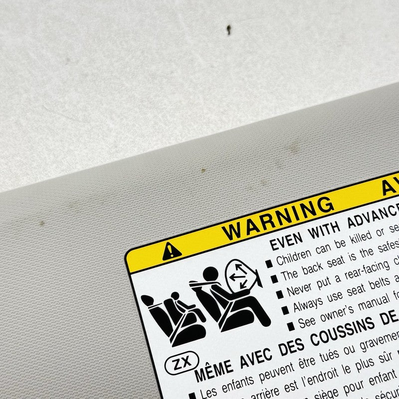 23-25 Toyota Prius Left & Right Sunvisor Sun Visor Shade Pair OEM