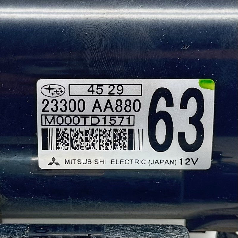 23300 AA880 /  23300AA880 22-25 Subaru WRX Manual Transmission Engine Crank Starter 23300 AA880 OEM