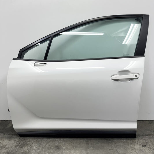 24-25 SUBARU CROSSTREK DRIVER LEFT FRONT DOOR SHELL COMPLETE WHITE OEM