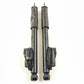 03-09 MERCEDES BENZ E350 W211 LEFT RIGHT REAR ADAPTIVE SHOCK ABSORBER PAIR OEM
