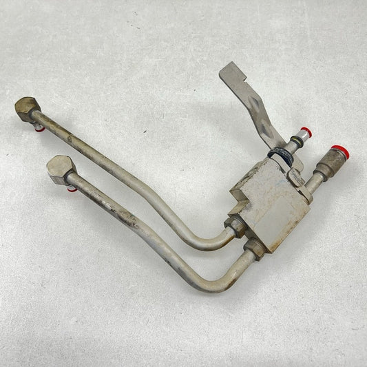 35219-0114 / 35219 0114 / 352190114 19-24 RAM 2500 3500 TRANSMISSION OIL COOLER BLOCK WITH PIPE LINE HOSE OEM