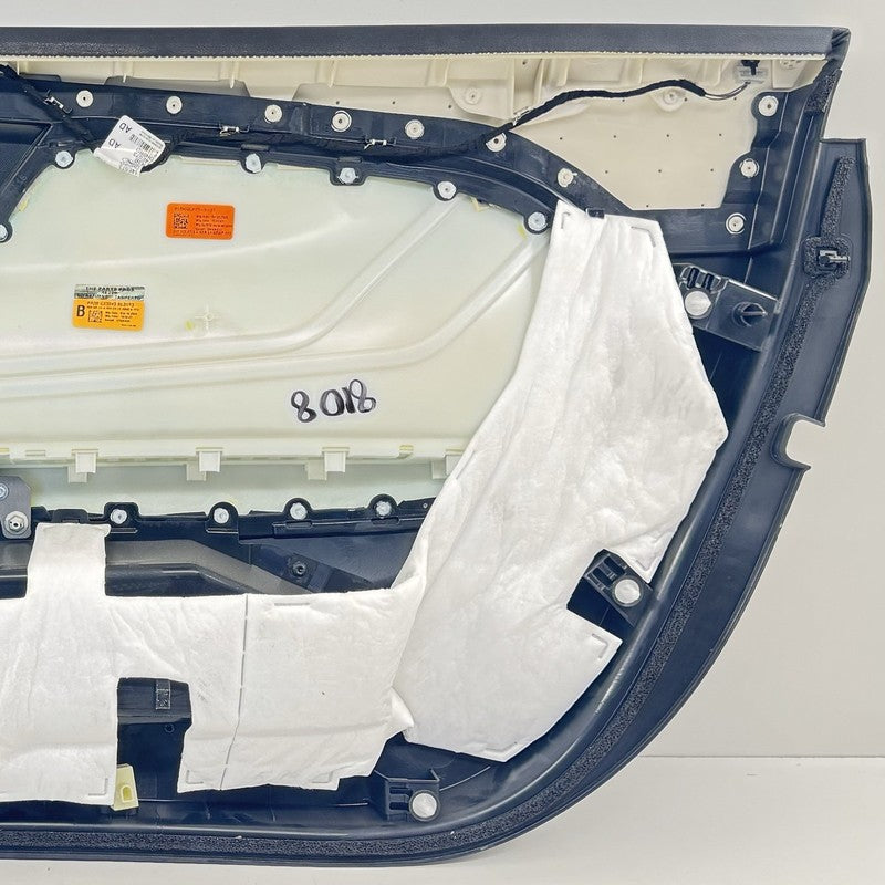 090494017 24-25 FORD MUSTANG GT DRIVER LEFT DOOR PANEL INTERIOR COVER TRIM LEATHER OEM