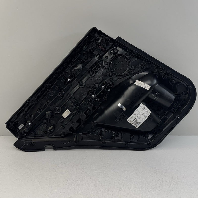 18-24 BMW G01 X3 Passenger Right Rear Door Panel Interior Trim Black O